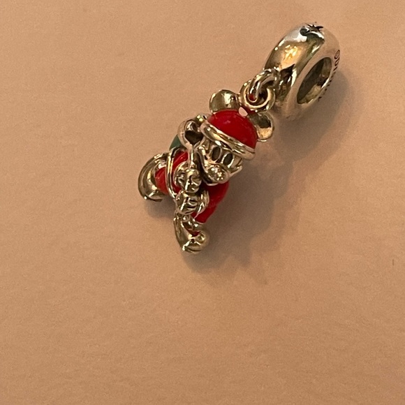NIB Authentic Pandora x Disney Mickey Mouse Santa dangle charm - Picture 8 of 10